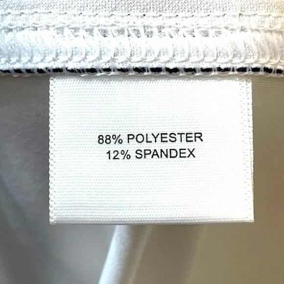 PETER MILLAR Women's Base Layer Shirt Size XL White 1/4 Zip UPF 50+ Golf Tennis - Picture 7 of 8